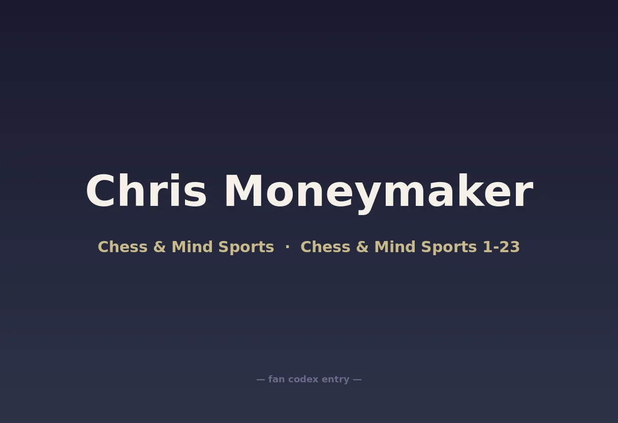Chris Moneymaker
