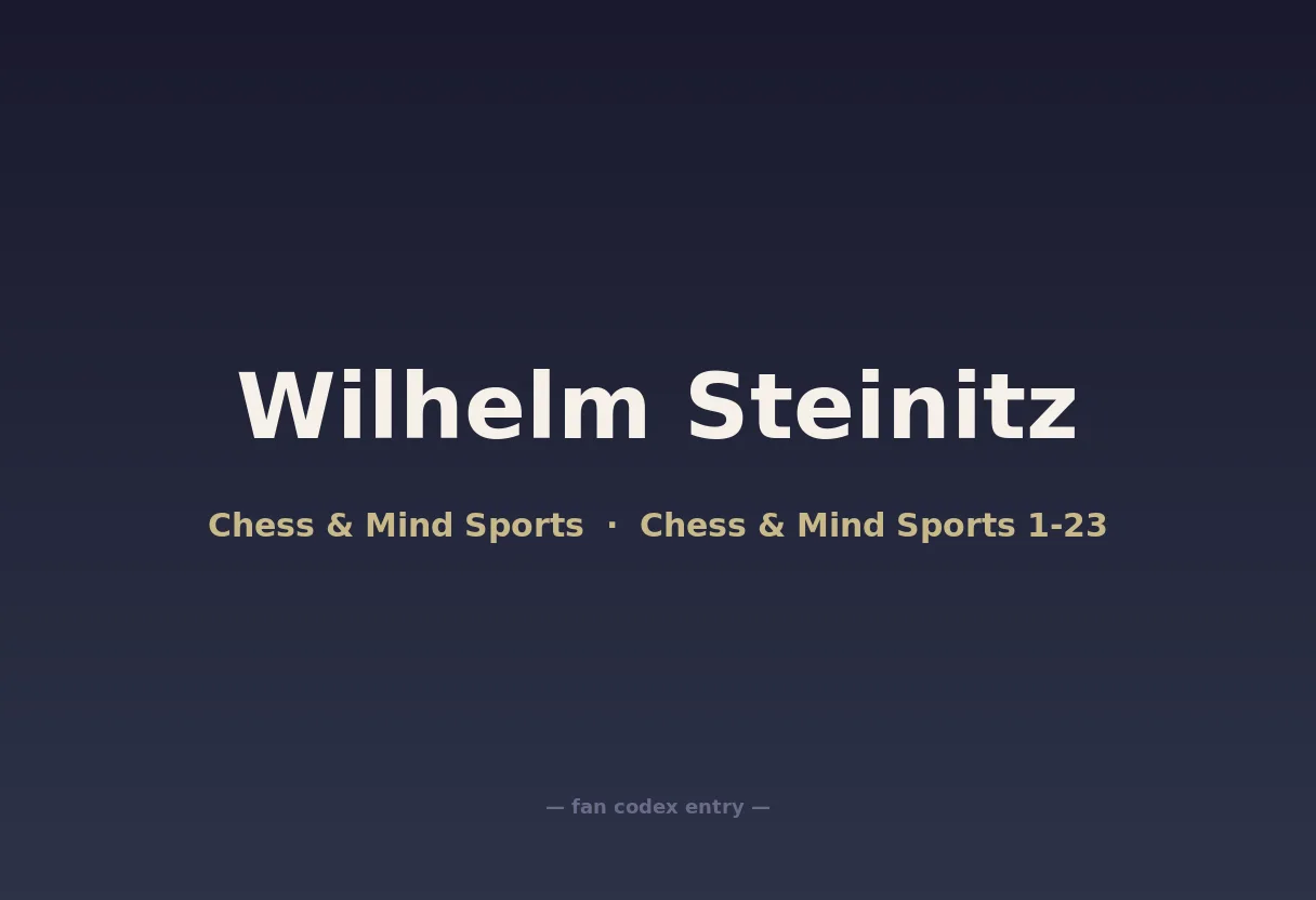 Wilhelm Steinitz